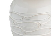 cres white table lamp   