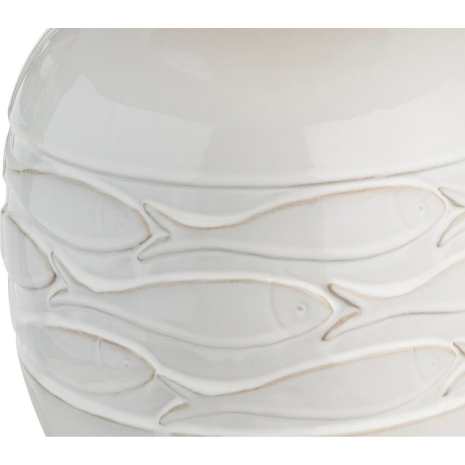 cres white table lamp   