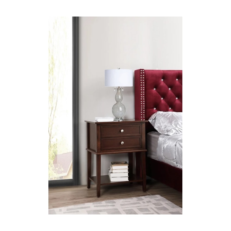 cres white table lamp   