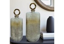 cres yellow jar vase bowl plate   