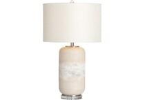 crestview collection beige table lamp   