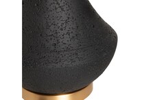 crestview collection black table lamp   