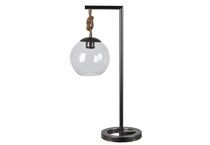 crestview collection black table lamp   