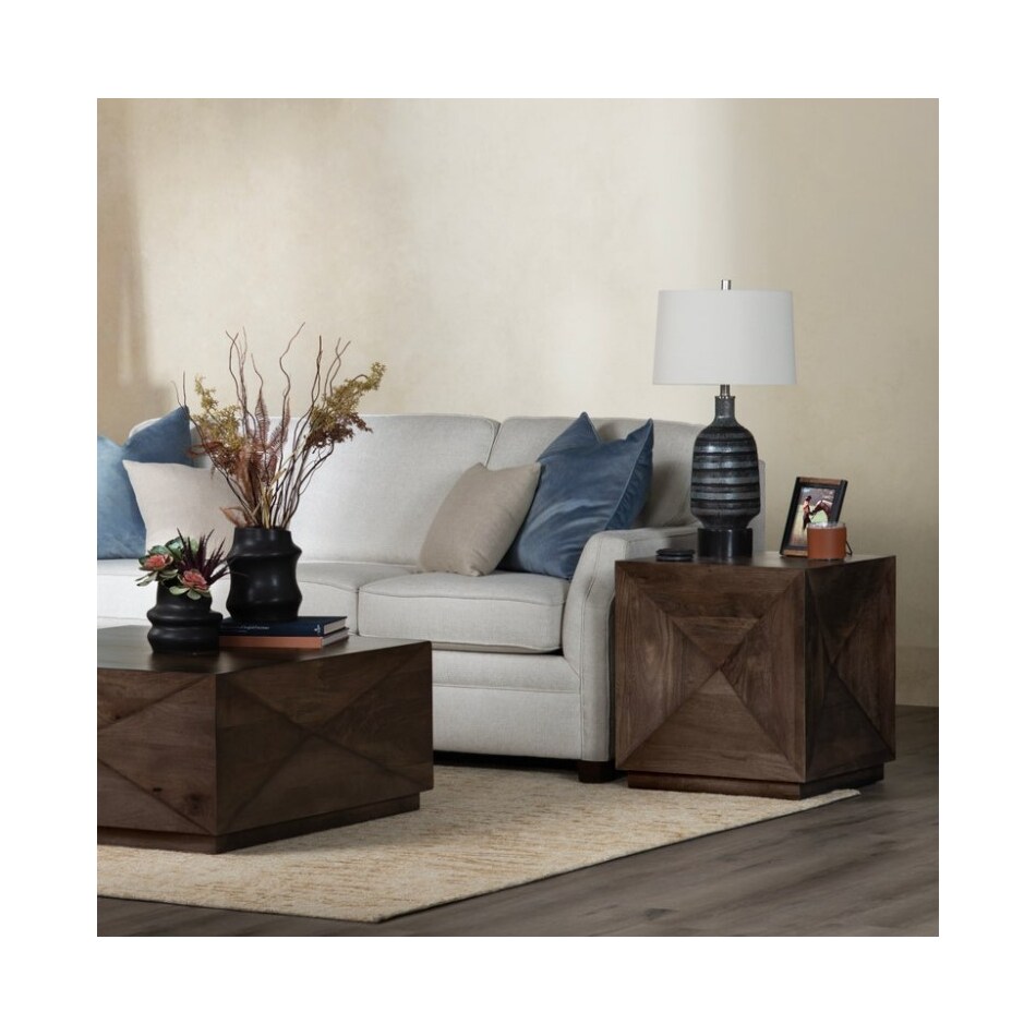 crestview collection black table lamp   