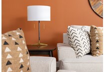 crestview collection black table lamp lifestyle image   