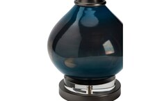 crestview collection blue table lamp   