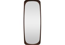crestview collection brown leaner mirror   