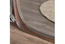 crestview collection brown leaner mirror   
