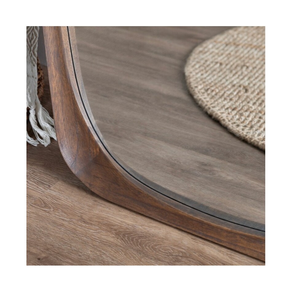 crestview collection brown leaner mirror   
