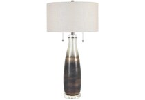 crestview collection brown table lamp   