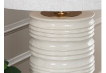 crestview collection cream table lamp   