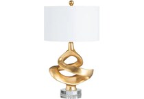 crestview collection gold table lamp   