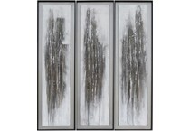 crestview collection grey paintings set  