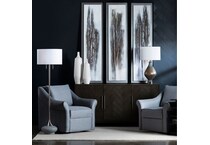 crestview collection grey paintings set  