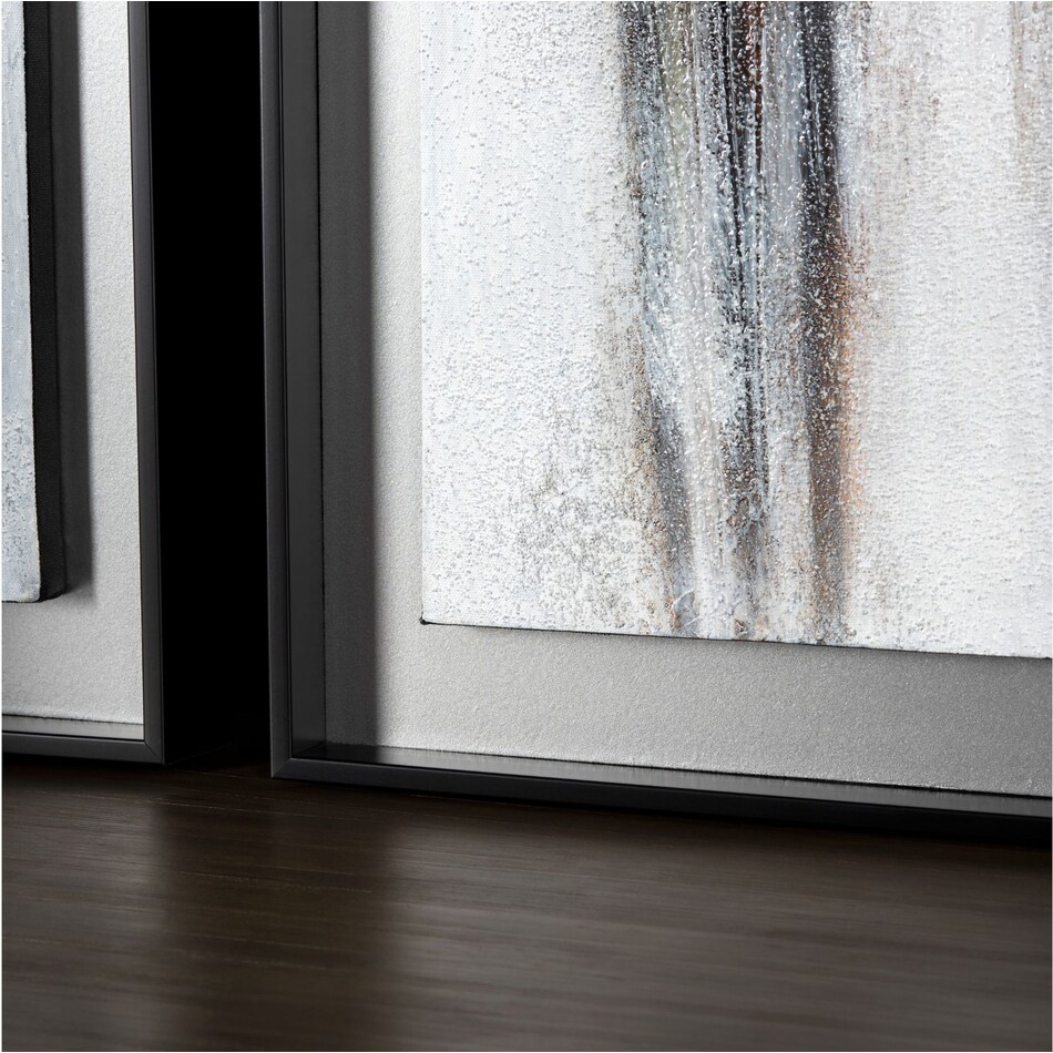 crestview collection grey paintings set  