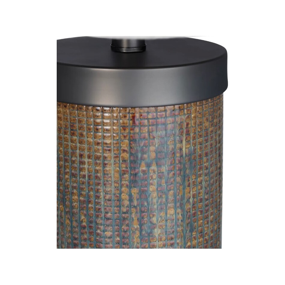crestview collection grey table lamp   