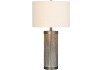 crestview collection grey table lamp   