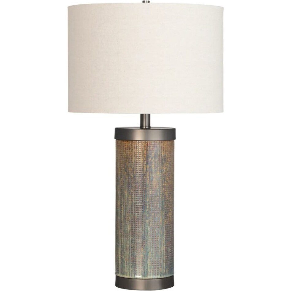 crestview collection grey table lamp   
