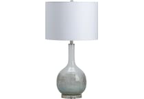 crestview collection grey table lamp   