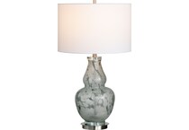 crestview collection grey table lamp   