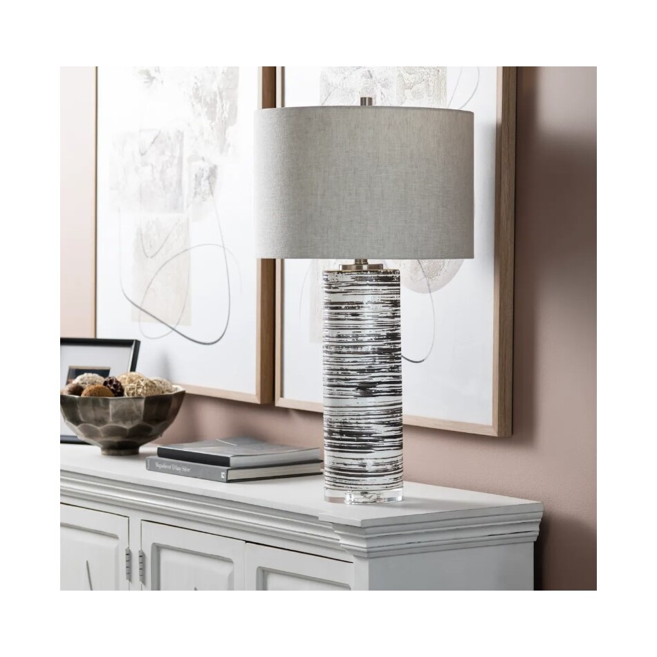 crestview collection white table lamp   
