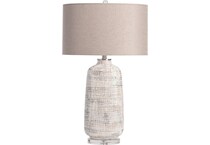 crestview collection white table lamp   