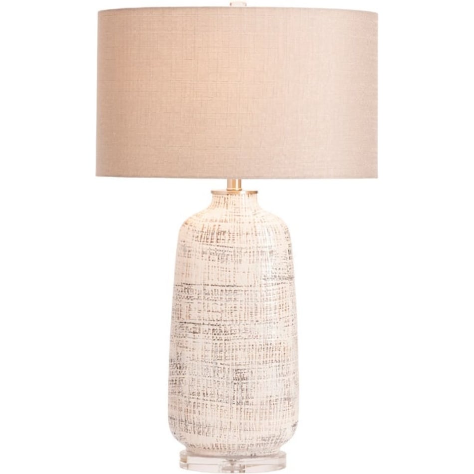 crestview collection white table lamp   