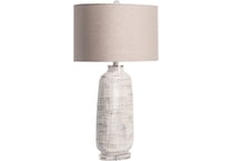 crestview collection white table lamp   