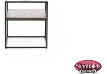 ctoc brown chairside table  image can  