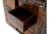 ctoc brown chests cabinets iron  