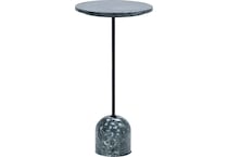 ctoc green chairside table jude  