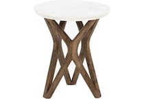 ctoc natural chairside table chair  