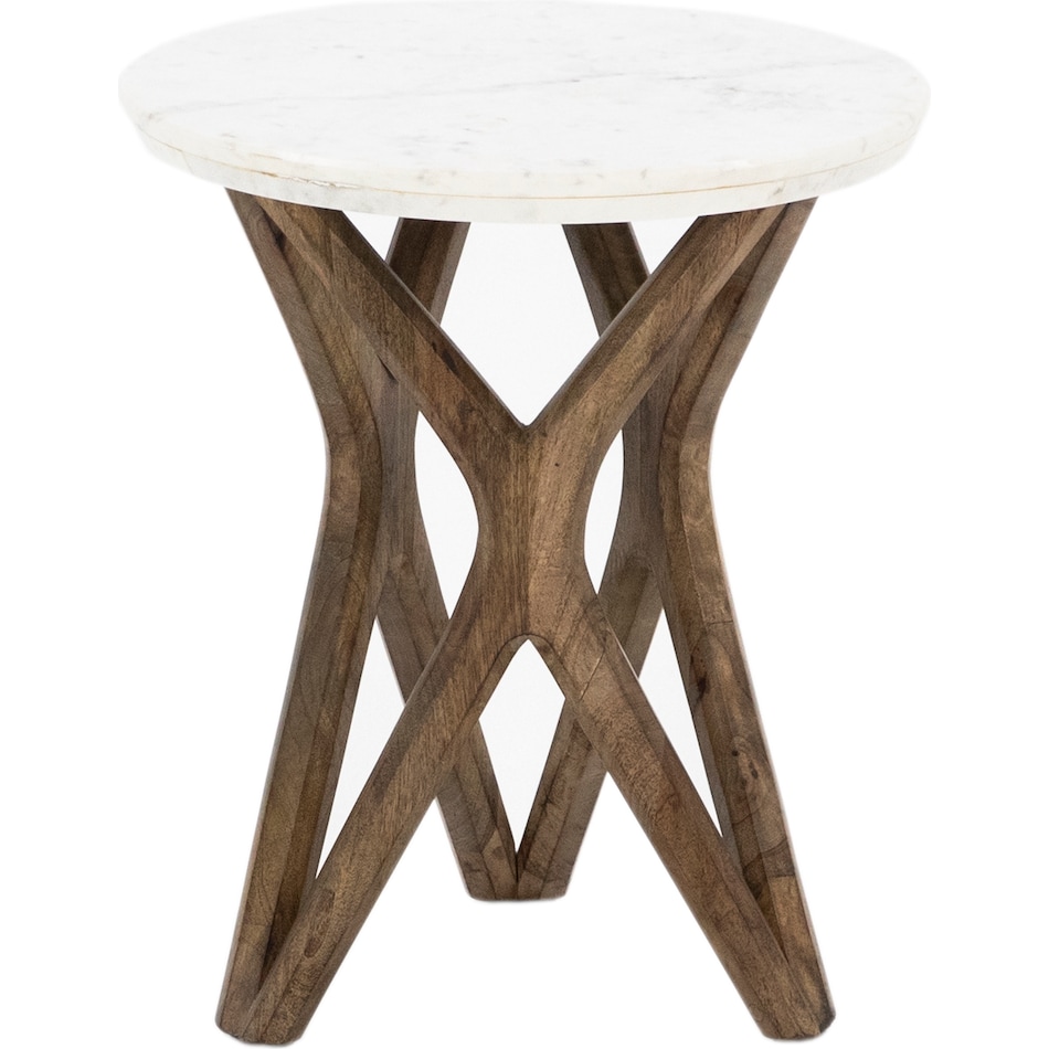 ctoc natural chairside table chair  