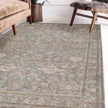 Yarra Pewter Area Rug