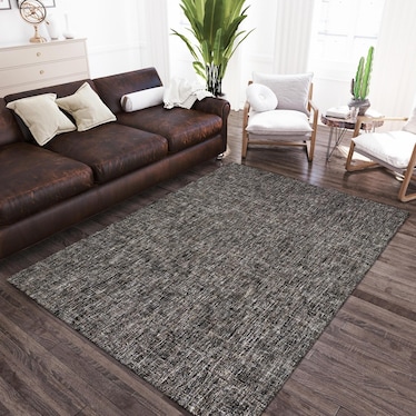 Mateo Ebony Area Rug