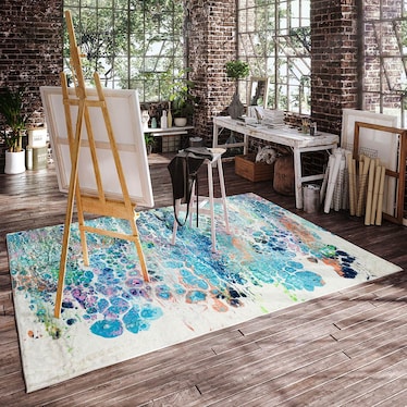 Kikiamo Twilight Area Rug 5'1"W x 7'6"L