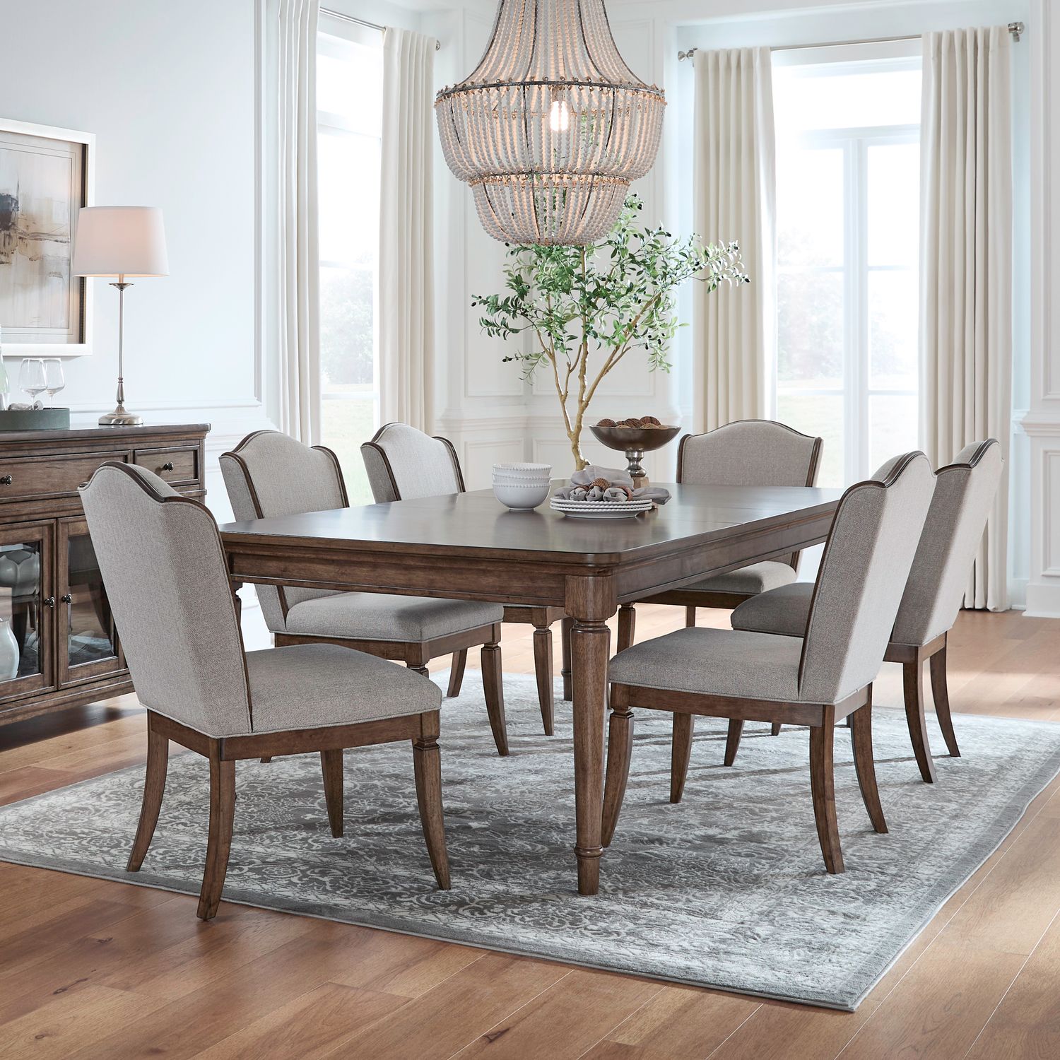展示アウトレット品 CRASH GATE BURNEY DINING TABLE Danbury 72-90