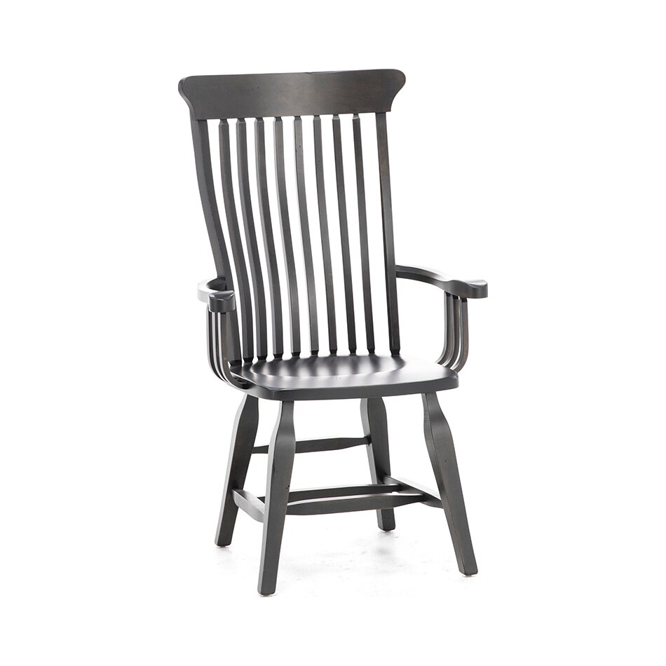 daniel's amish distressed standard height arm chair   