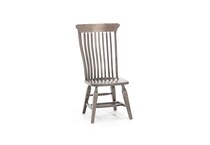 daniel's amish grey standard height side chair   