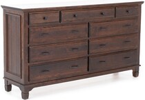 daniels amish collection brown double   