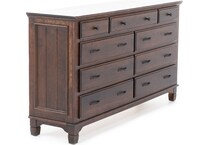 daniels amish collection brown double   