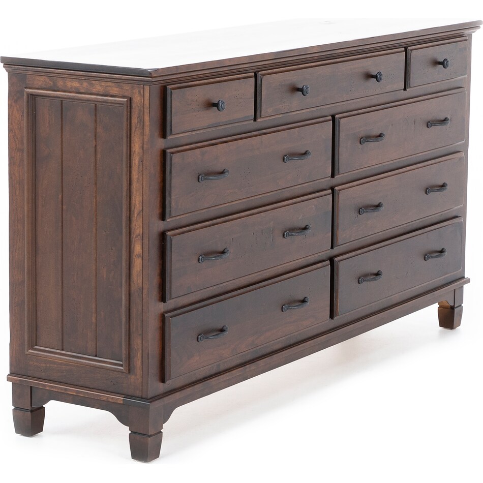 daniels amish collection brown double   