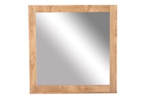 daniels amish collection brown mirror   