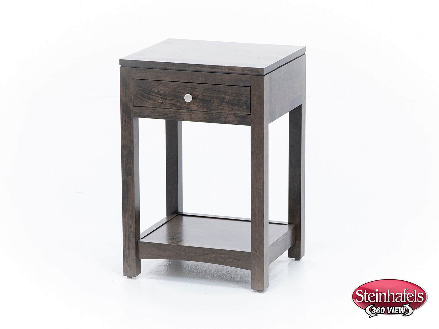 daniels amish collection brown single drawer  image   