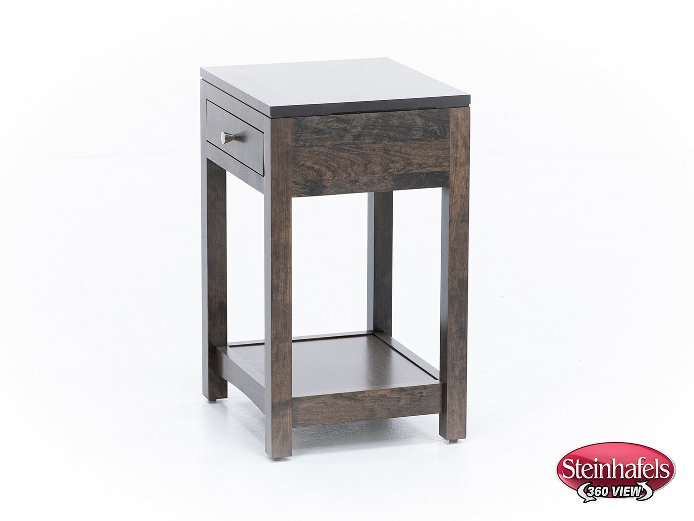 daniels amish collection brown single drawer  image   