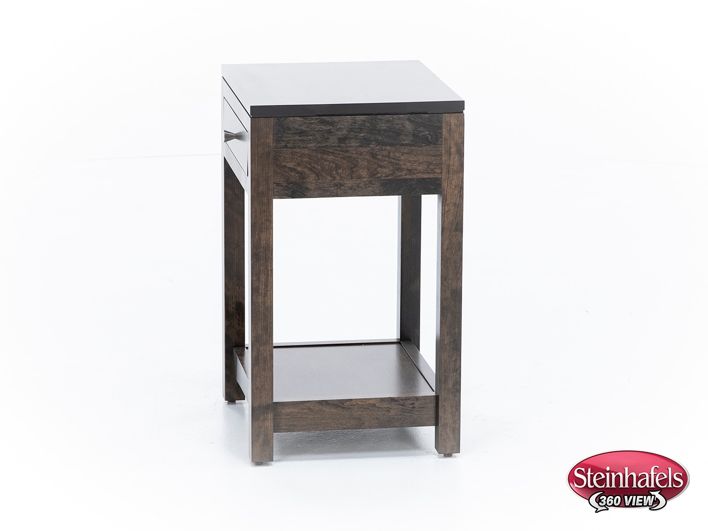daniels amish collection brown single drawer  image   
