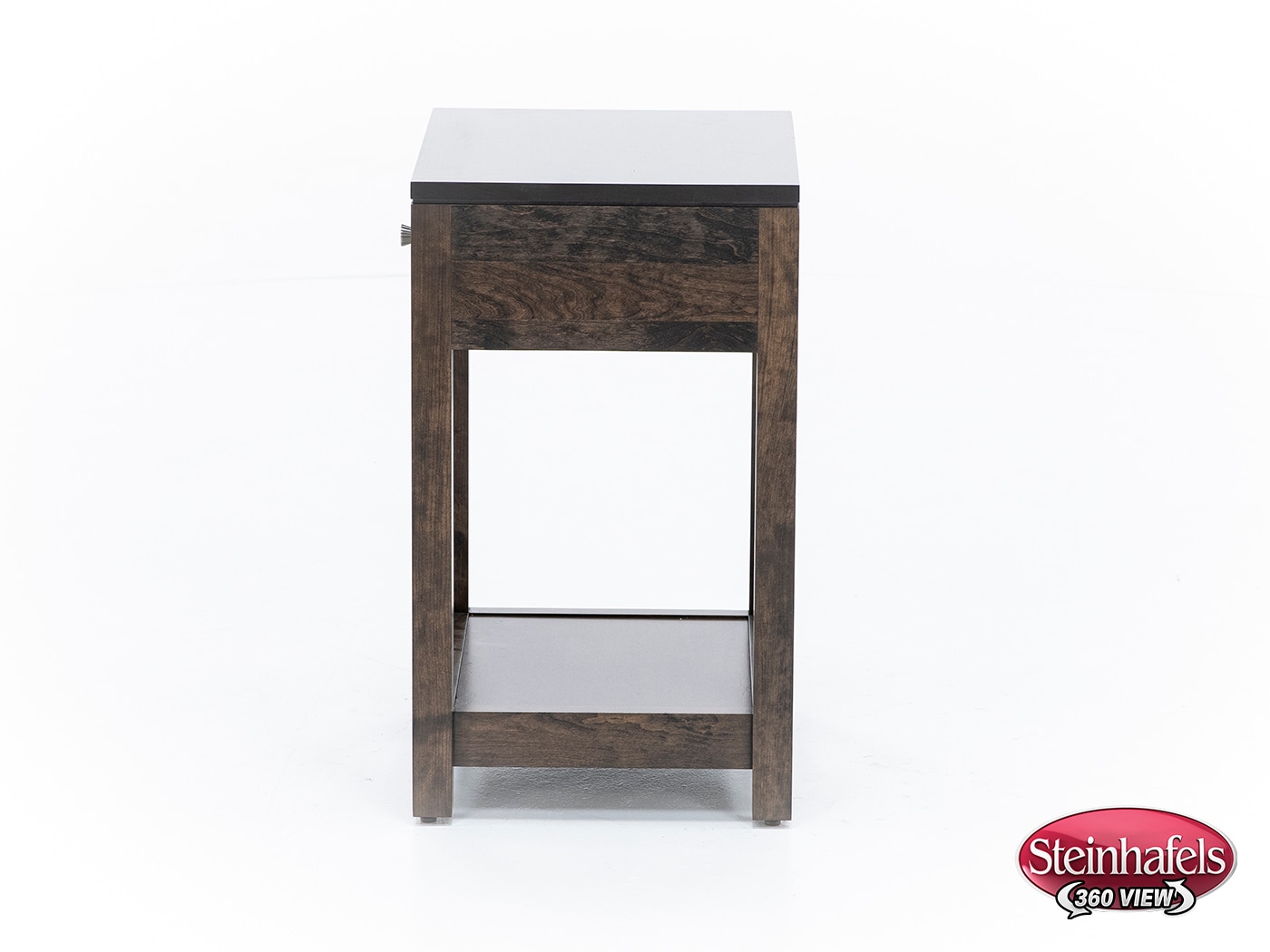 daniels amish collection brown single drawer  image   