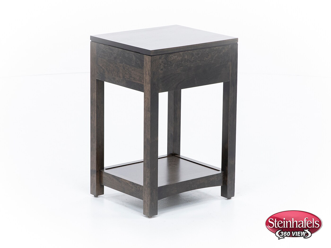daniels amish collection brown single drawer  image   