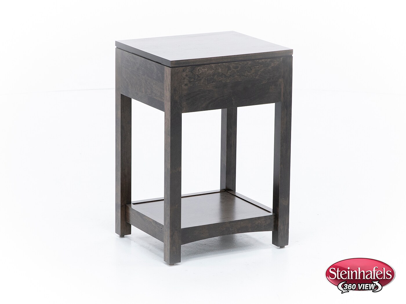 daniels amish collection brown single drawer  image   