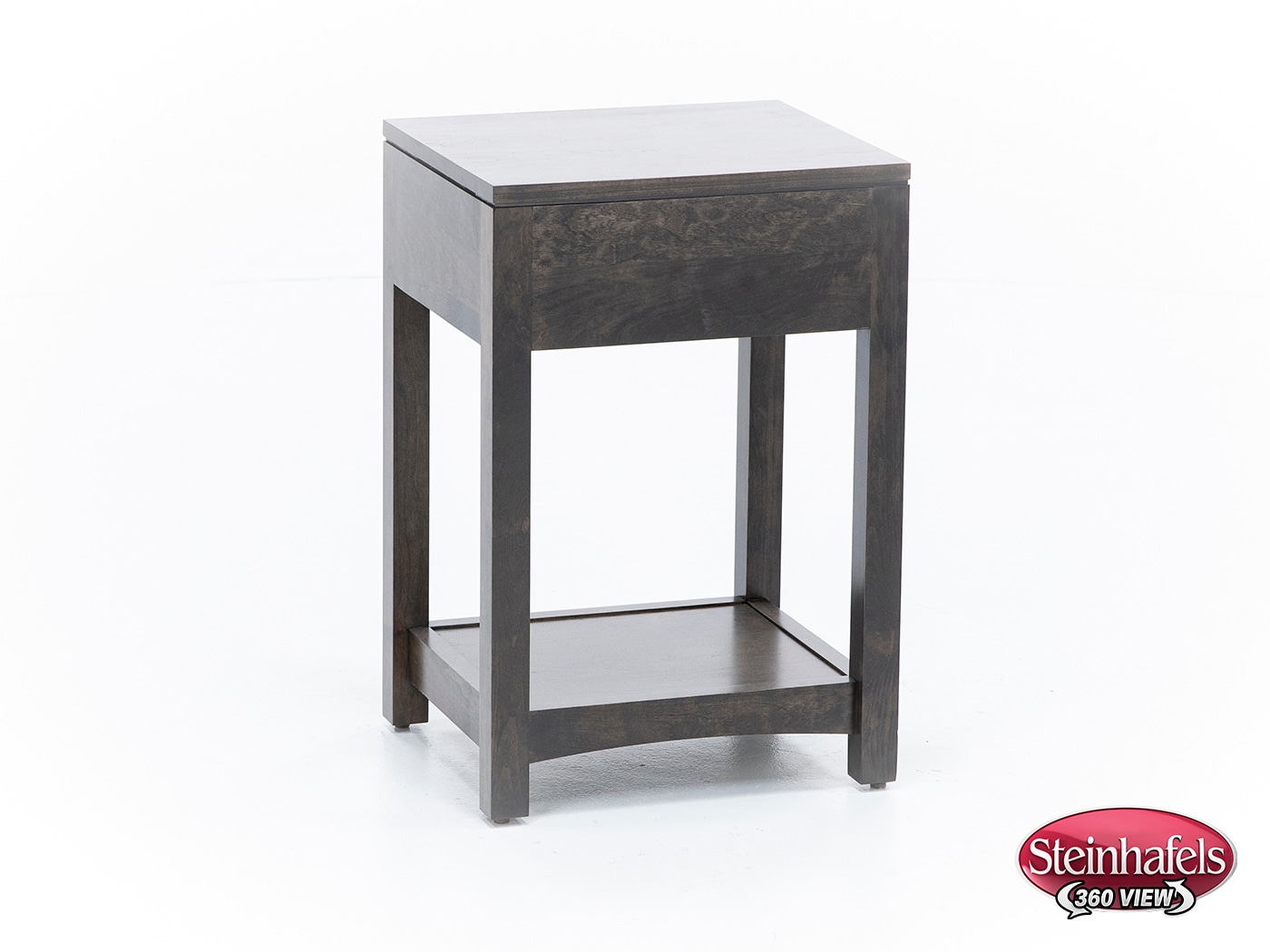 daniels amish collection brown single drawer  image   